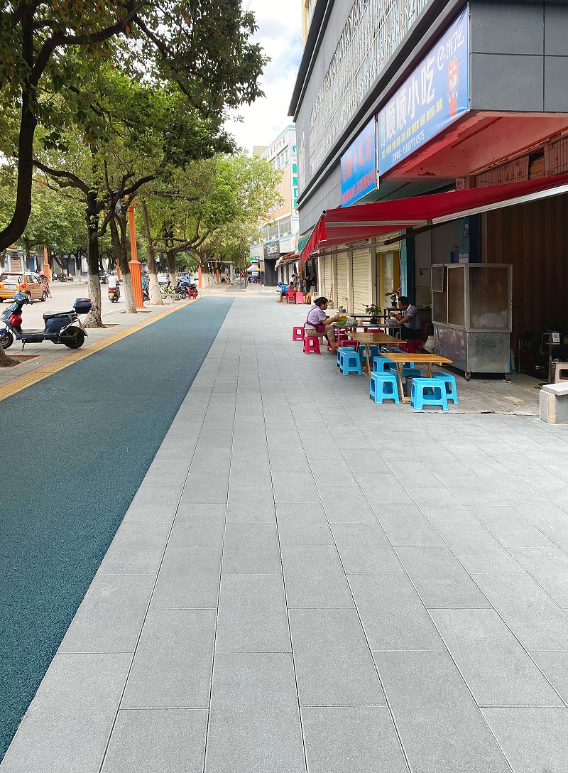 道路改造透水PC磚