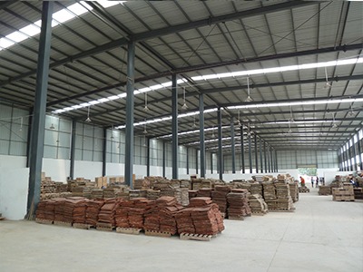 筑輝建材廠房展示