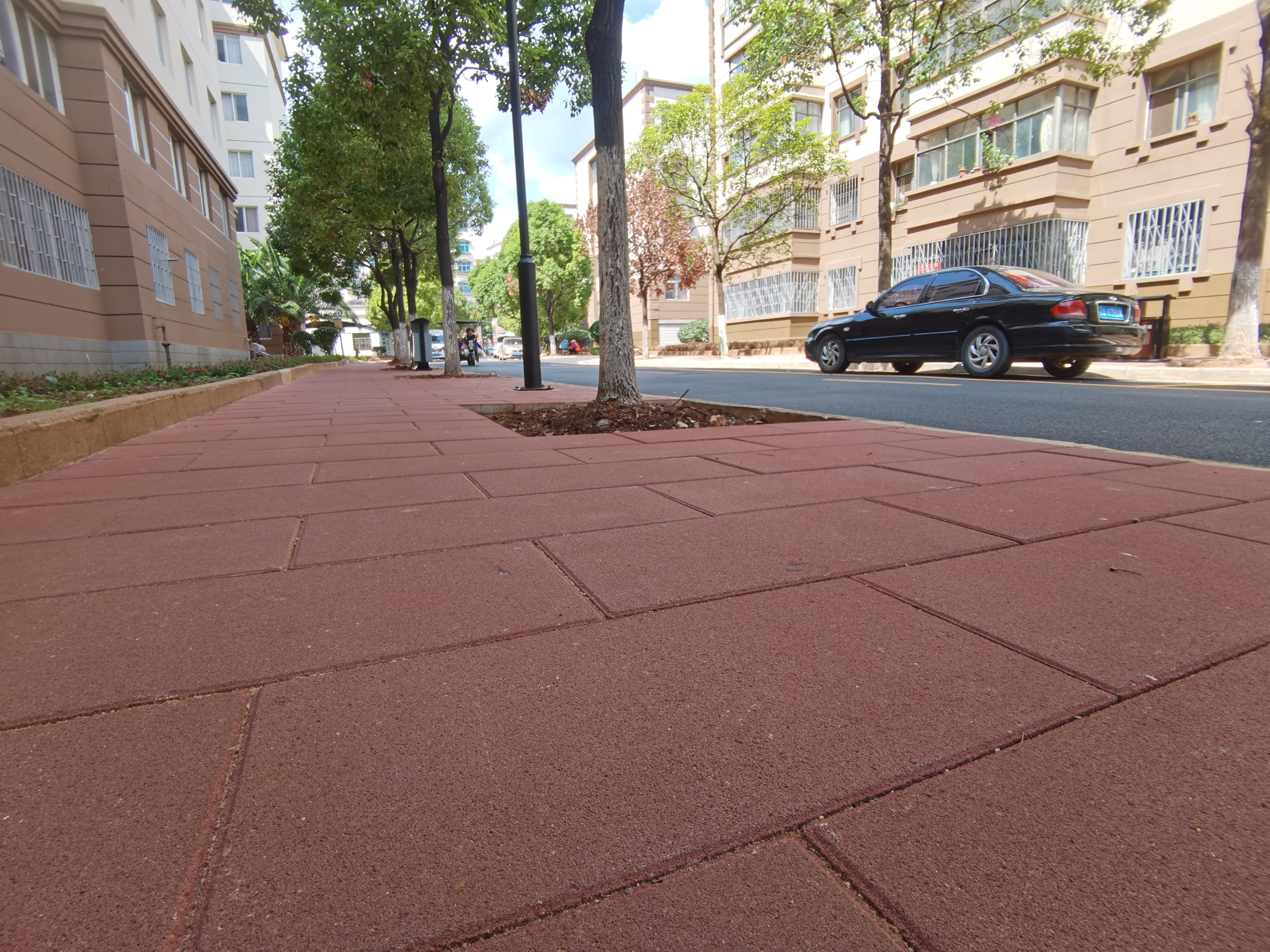 老舊小區(qū)改造透水PC磚