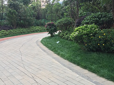 云南保利大家小區(qū)采用筑輝仿花崗巖墻面pc磚